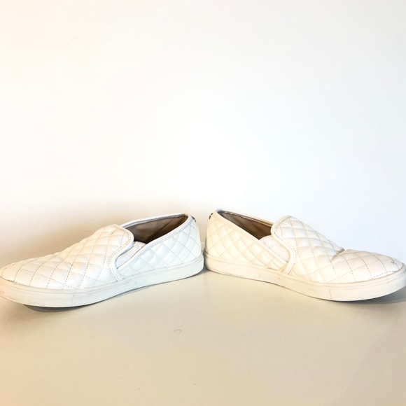 Steve Madden White Ecentrcq Sneakers - Picture 7 of 7
